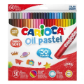 Carioca Yağlı Pastel Boya Maxi Paket 50'Li