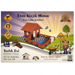 Minyatür Tuğla Yazlık Evi - 04004EN