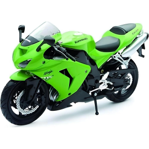 Kawasaki 1/12 Zx-10r 2006 Model Yeşil Motorsiklet - S00042447