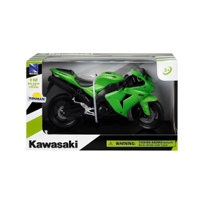 Kawasaki 1/12 Zx-10r 2006 Model Yeşil Motorsiklet - S00042447