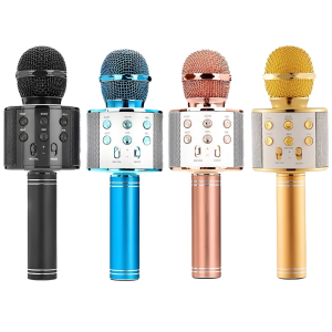 Karaoke Kablosuz Mikrofon  - ARS-WS858 - 1  Adet Stokta Olan Gönderilir