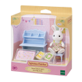 Sylvanian Families Kar Tavşanı Kız ve Çalışma Masası