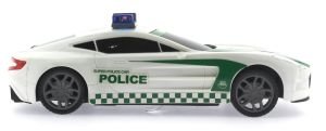 Sürtmeli Sesli ve Işıklı Spor Polis Arabası