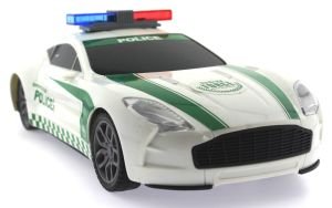 Sürtmeli Sesli ve Işıklı Spor Polis Arabası