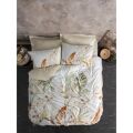 Cotton Box Çift Kişilik Saten Nevresim Takımı Luster Bej