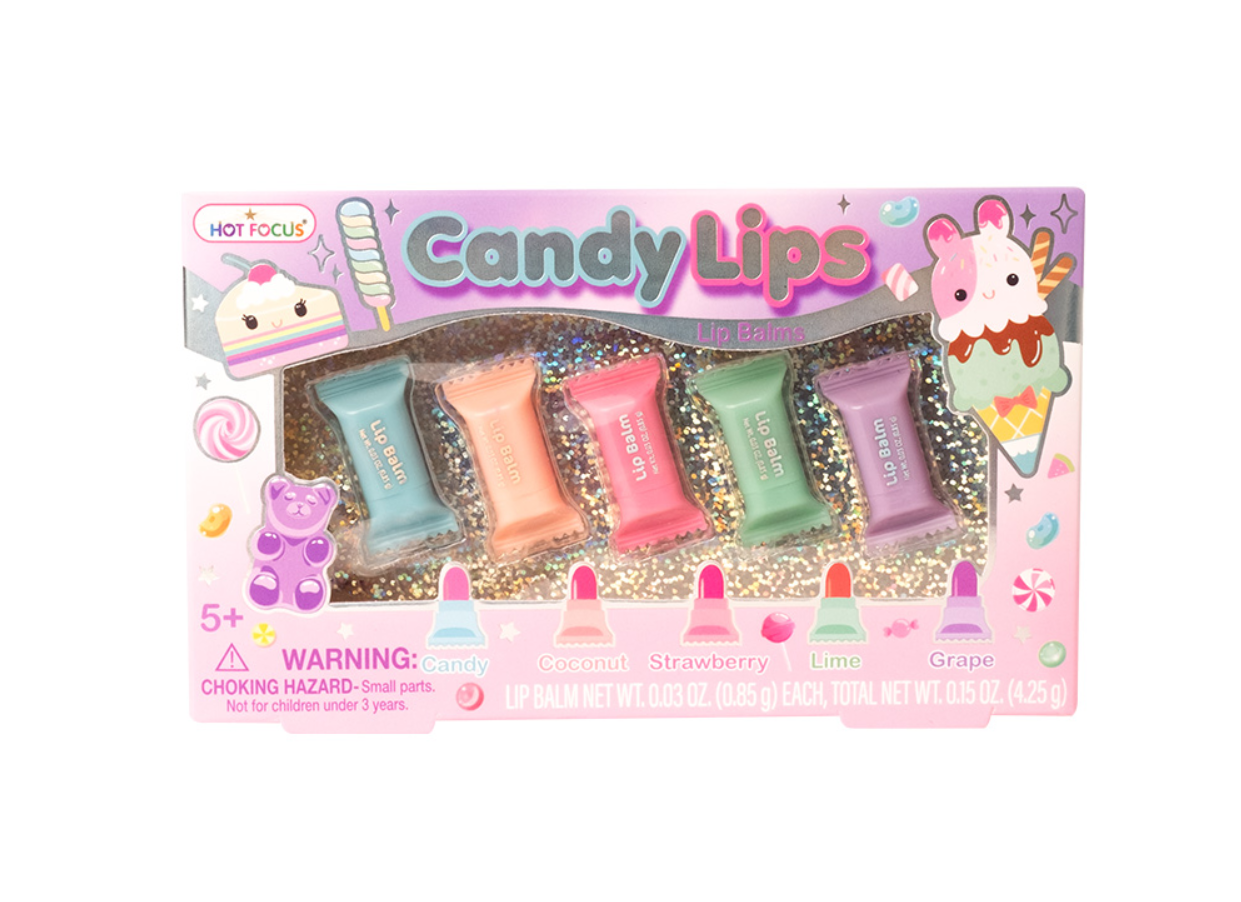 Hot Focus Candy Lips 5 li Dudak Parlatıcıı Seti