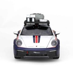 28029 Burago 1:24 Porsche 911 Dakar Model Araba -Sunman