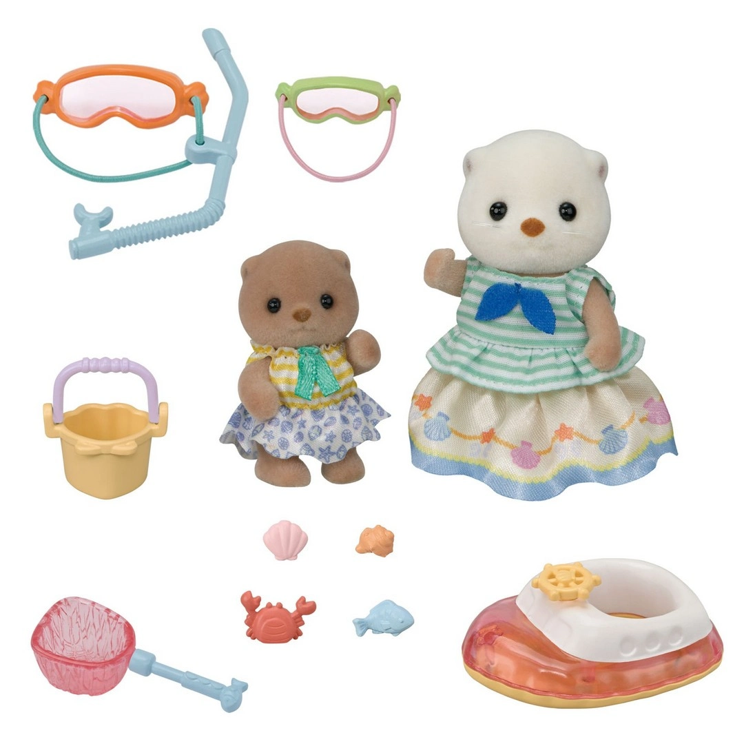 Sylvanian Families Su Samuru Kız Kardeşlerin Şnorkel Seti