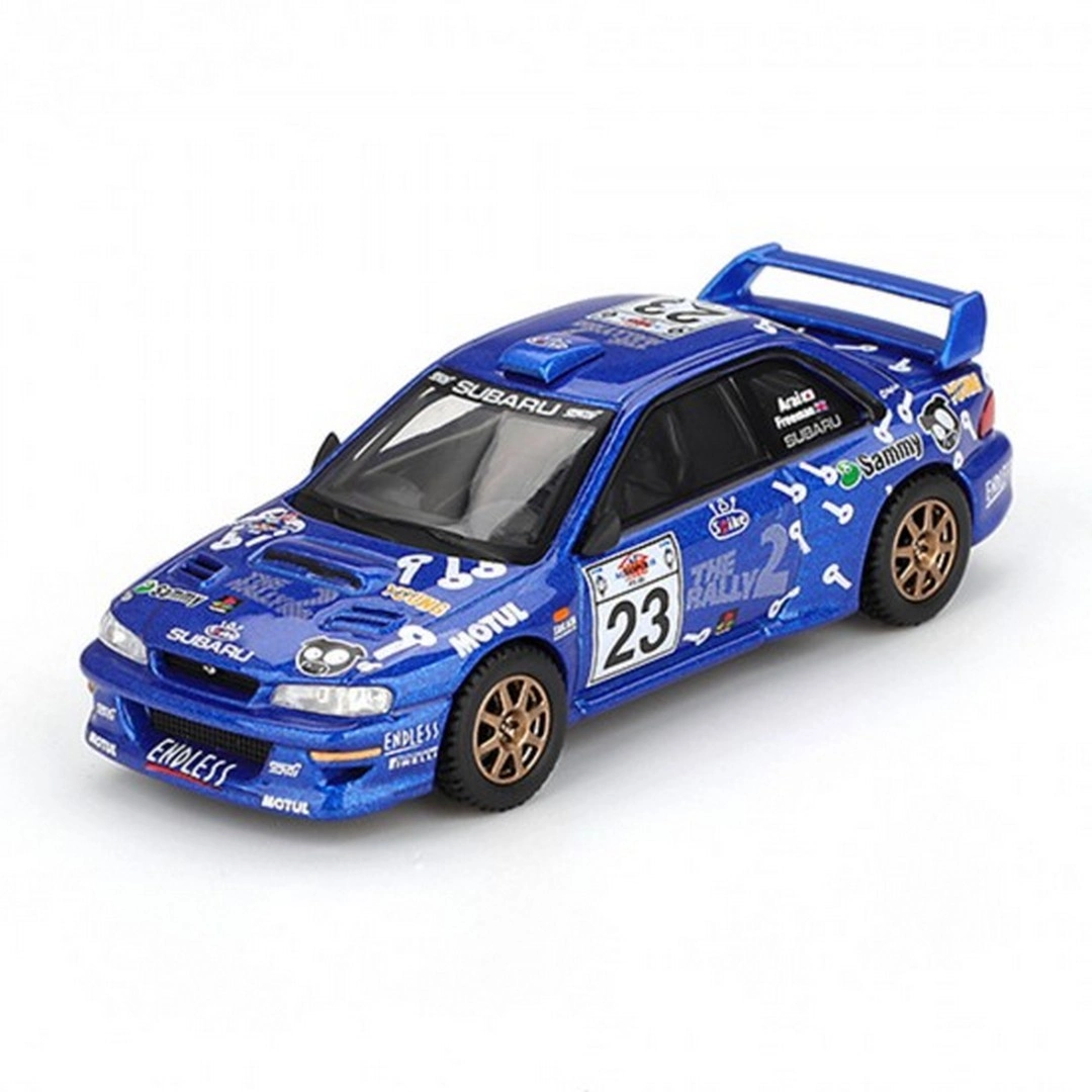 Mini GT 1/64 Subaru Impreza WRC99 #23 2000 Acropolis Rally