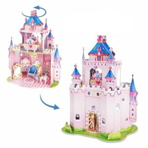 CubicFun Prenses Gizli Bahçe Şatosu 3D Puzzle  - CUB/E1623H