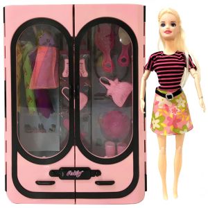 Şık Dolabım Aksesuarlı Bebek - OYD-02441 - 1 Adet Stokta Olan Gönderilir