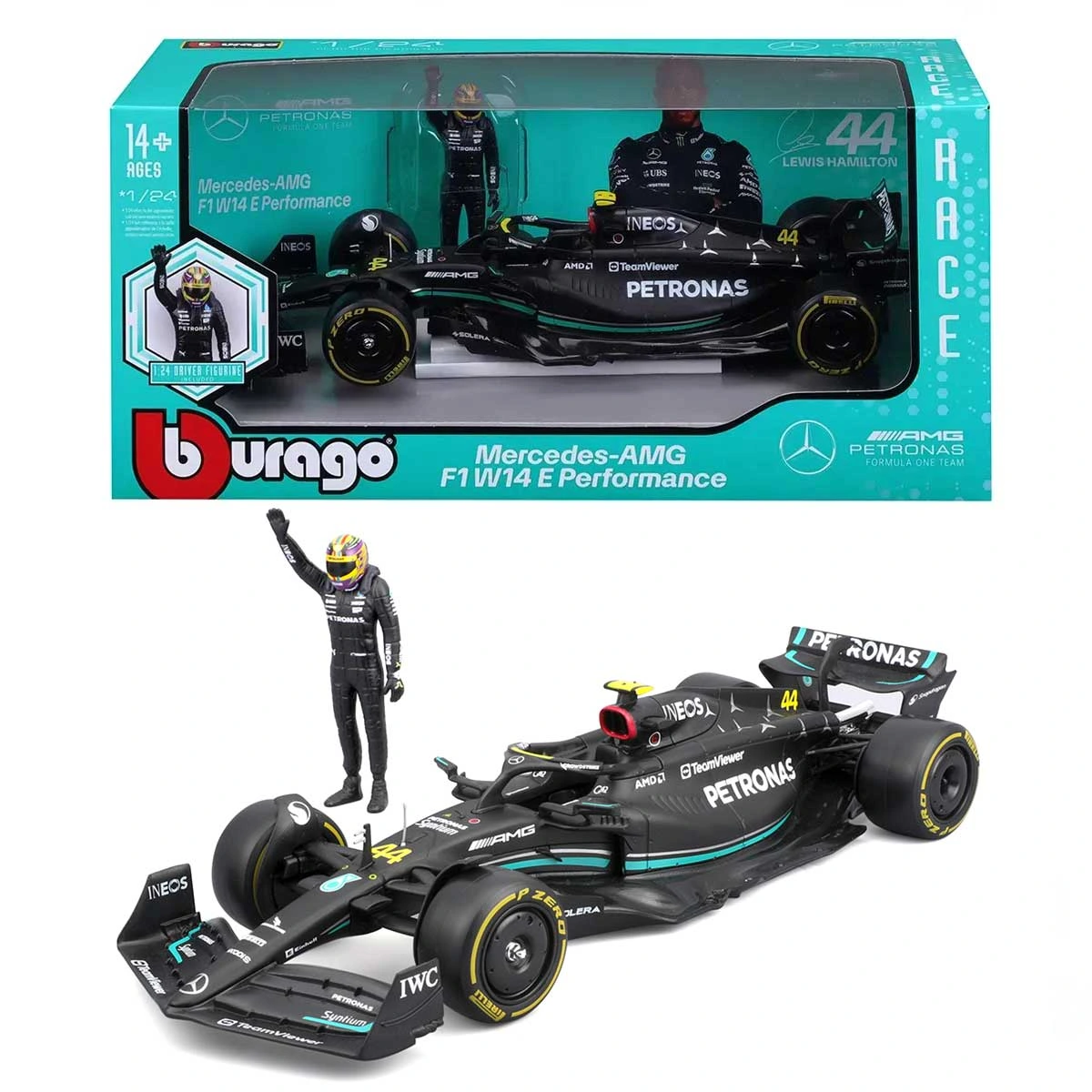 1:24 Mercedes-AMG F1 W14 E Performance