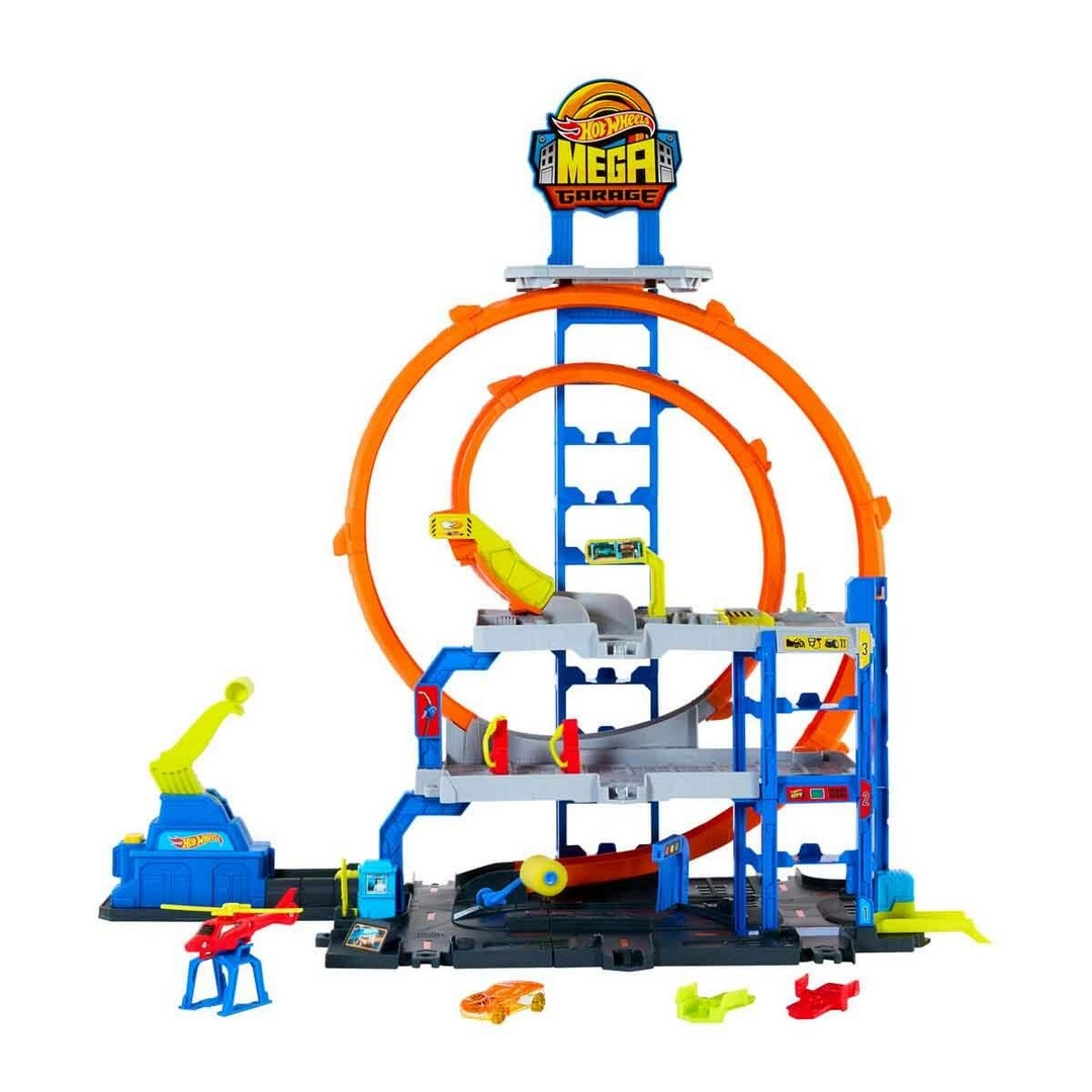 Hot Wheels City Mega Loop Garaj