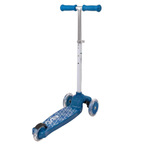 Evo Işıklı Move N Groove Mavi Üç Tekerlekli Scooter