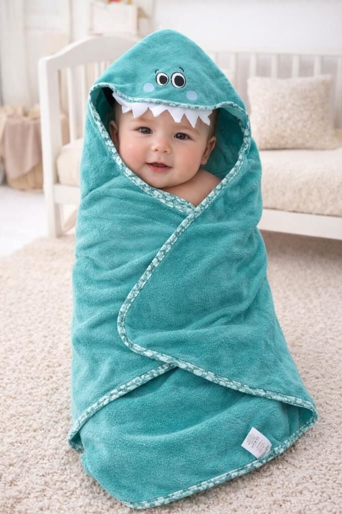 Nevresim Dünyası Bebek Kundak Dino