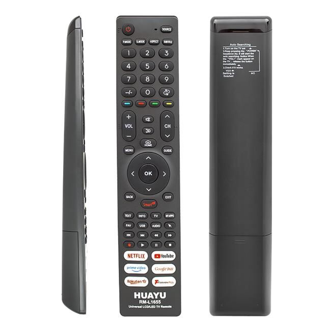 Huayu RM-L1655 Netflix-YouTube-Prime Video-Google Play Tuşlu Universal Lcd Led Tv Kumandası