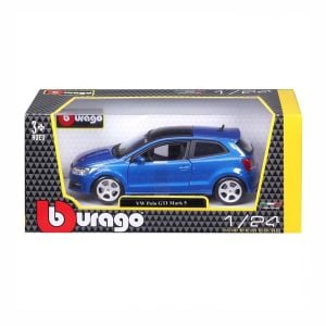 Bburago 1:24 Volkswagen Polo GTI Mark 5 Model Araba - S00021059