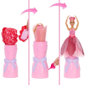 Barbie Petal Pop Barbie Bebek ve Aksesuarları Gül Oyun Seti
