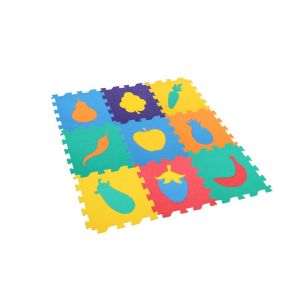 Toru Yer Matı Meyve Sebze 9 Adet Ebat 33x33 cm - Kalınlık 0.75 cm