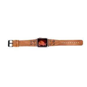 Apple Watch Uyumlu Deri Kordon Cross 42-44-45mm BT V18