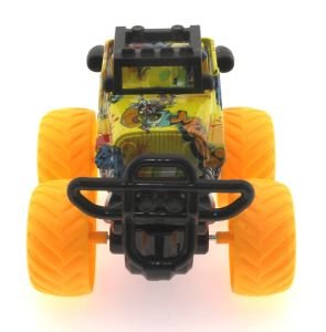 Die Cast Off Road  Dev Sarı Teker Araba