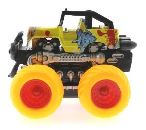 Die Cast Off Road  Dev Sarı Teker Araba