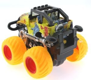 Die Cast Off Road  Dev Sarı Teker Araba