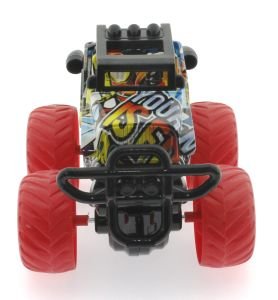Die Cast Off Road  Dev Kırmızı Teker Araba