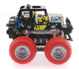 Die Cast Off Road  Dev Kırmızı Teker Araba