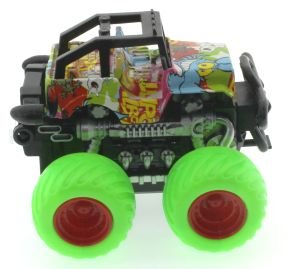 Die Cast Off Road  Dev Yeşil  Teker Araba