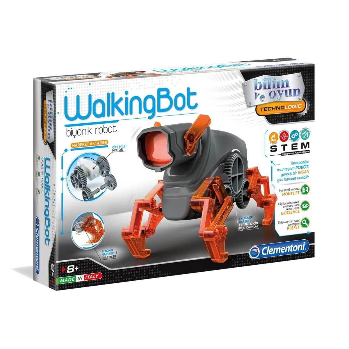 64441 Walkingbot /Robotik Laborutavarı /Bilimveoyun +8 Yaş