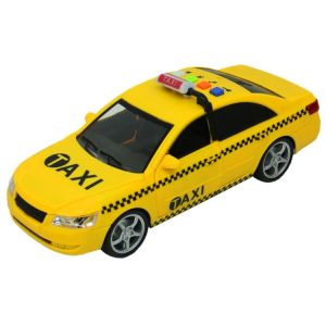 Sunman 1:16 Sesli Işıklı Polis ve Taksi - 1 Adet Stokta Olan Gönderilir