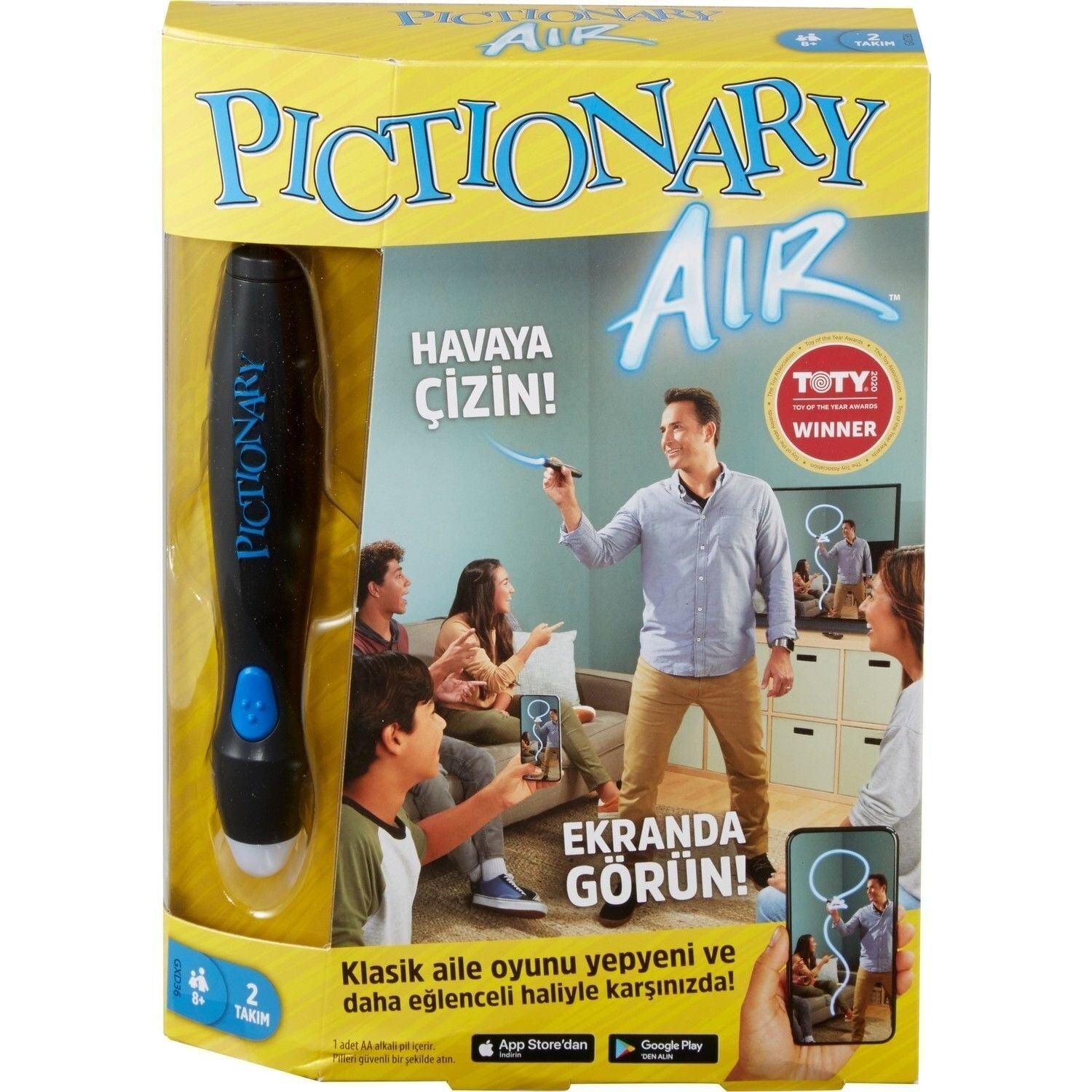 Pictionary Air Aile Çizim Oyunu Havaya Çizin