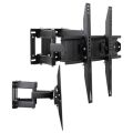Vontech VT-852 HC Pro 55-85'' Çift Kollu Kilitli Hareketli Televizyon Duvar Askı Aparatı