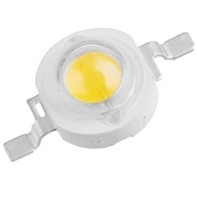 Powerled 3V-3.4V 1 Watt 350mA 90 Lümen Beyaz