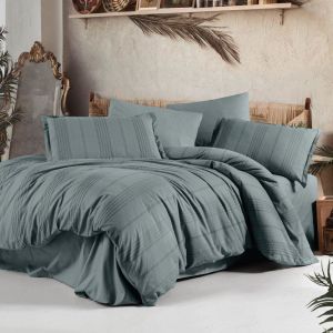 Clasy Çift Kişilik Nevresim Takımı Arakis V1 Gri