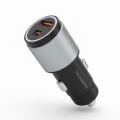 Yumurcak Shop® Araç İçi Çakmaklığa TakılanType-C ve USB Girişli 2 Portlu Hızlı Şarj Adaptörü