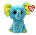 Ty Beanie Boos Peluş Turkuvaz Fil Trunkles 15 cm