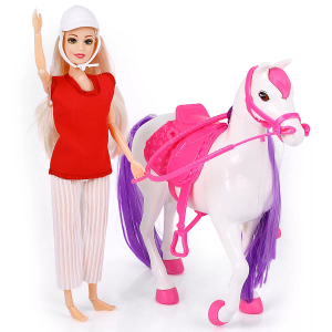 Jasmine Atlı Bebek Beyaz-Pembe GLT-E301-B