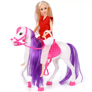 Jasmine Atlı Bebek Beyaz-Pembe GLT-E301-B