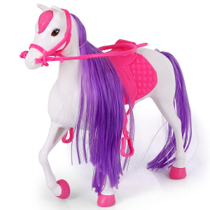 Jasmine Atlı Bebek Beyaz-Pembe GLT-E301-B