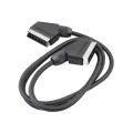 Powermaster Scart Scart 3 Metre Siyah Kablo