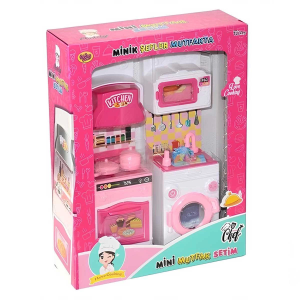 Oydaş Minik Şefler Mutfakta Fırın ve Çamaşır Makinesi 2'li Set 02358