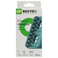 GP ReCyko E822 8'li USB Kalem Pil Şarj Cihazı - AA ve AAA Uyumlu Akıllı LED Göstergeli Profesyonel Şarjlı Ünitesi