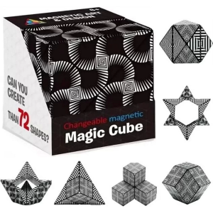 Manyetik Değiştirilebilir Sihirli Küp - 1  Adet Stokta Olan Gönderilir