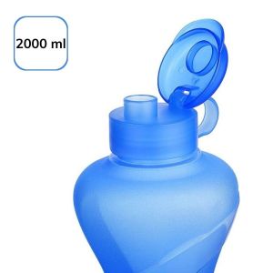 2000ML Kapasiteli Sporcu Tipi Suluk Pratik El Matarası TP-487