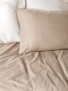 Cotton Box Çift Kişilik Smart Bambu Saten Nevresim Takımı Bej