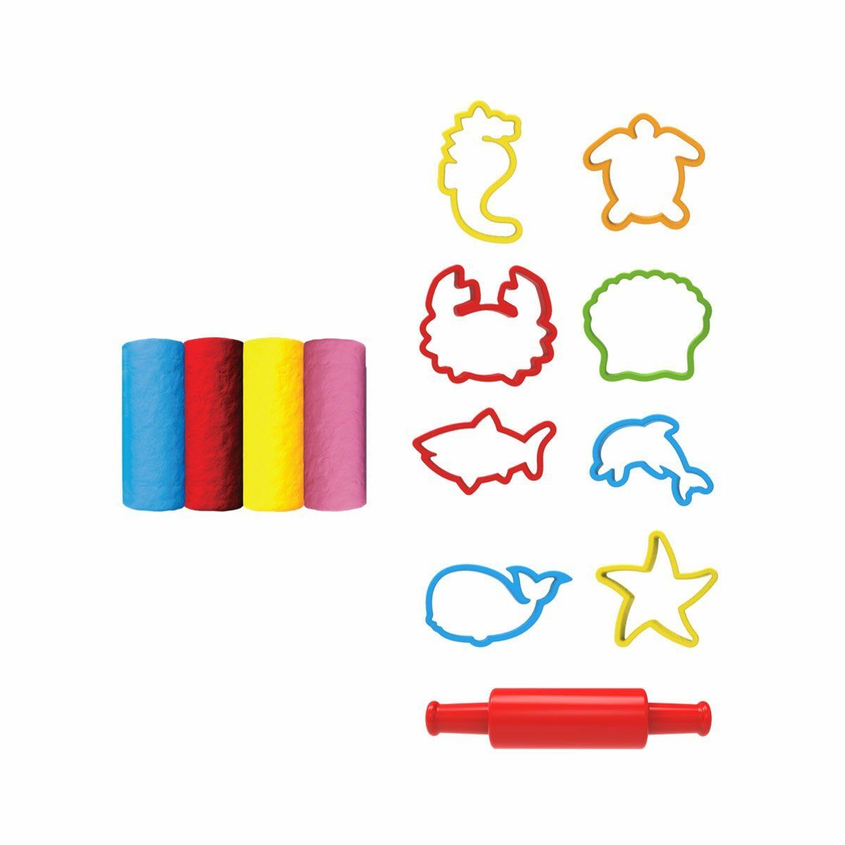 03684 Art Craft Deniz Hayvanları Hamur Set 200 Gr 03684 Art Craft Deniz Hayvanları Hamur Set 200 Gr