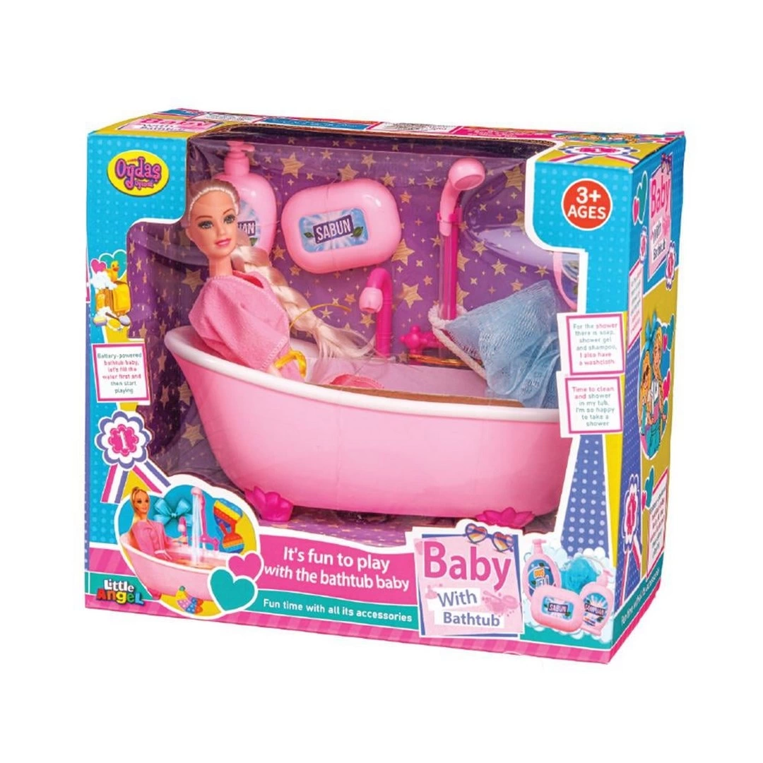 Oydaş Küvette Duş Yapan Bebek 02605 - 1 Adet Stokta Olan Gönderilir