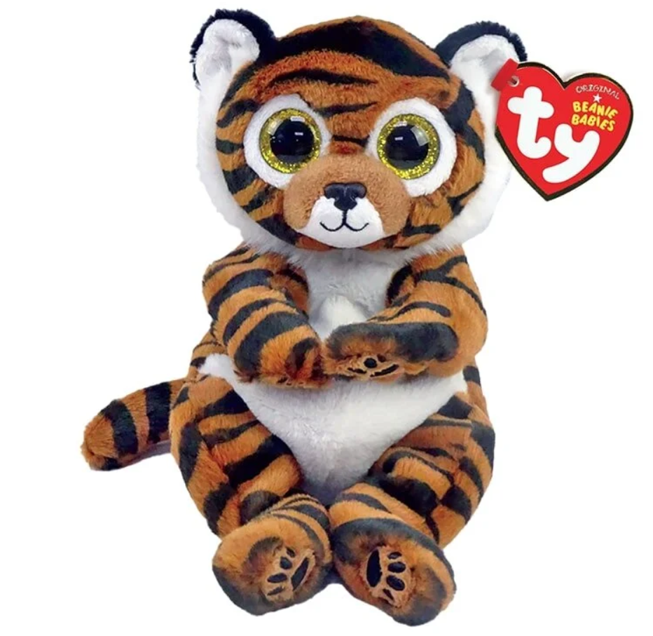 Ty Oturan Peluş Kaplan Clawdia 20 cm